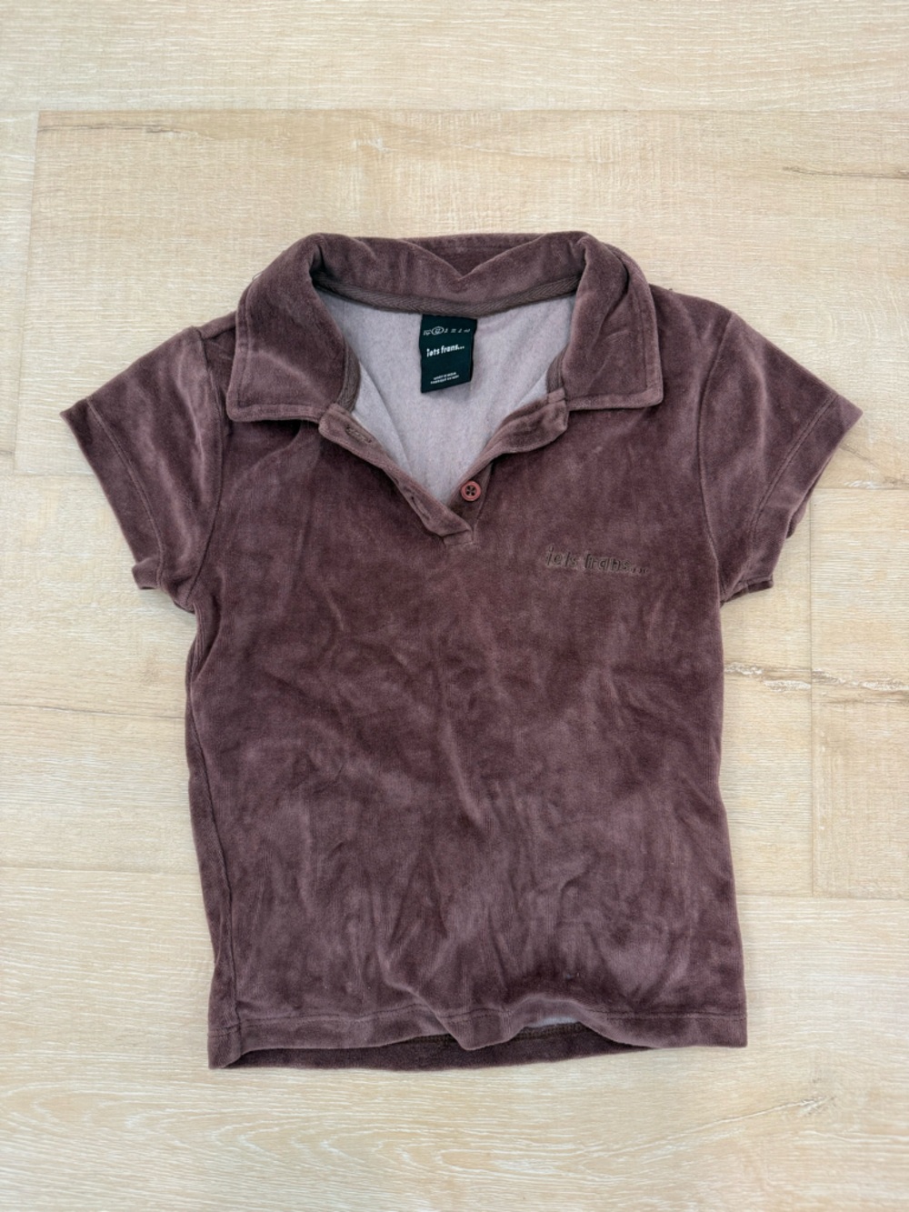 Iets Fran’s cropped polo shirt